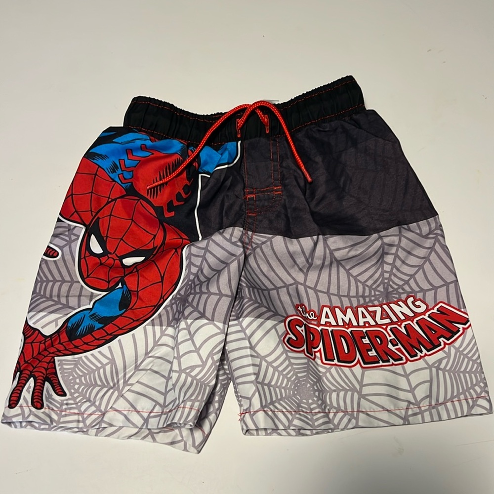 Marvel Spider-man swim trunks size 4T